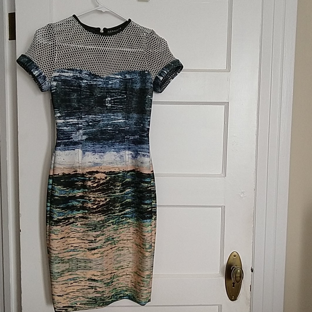 Yigal Azrouel Fitted Sheath Dress